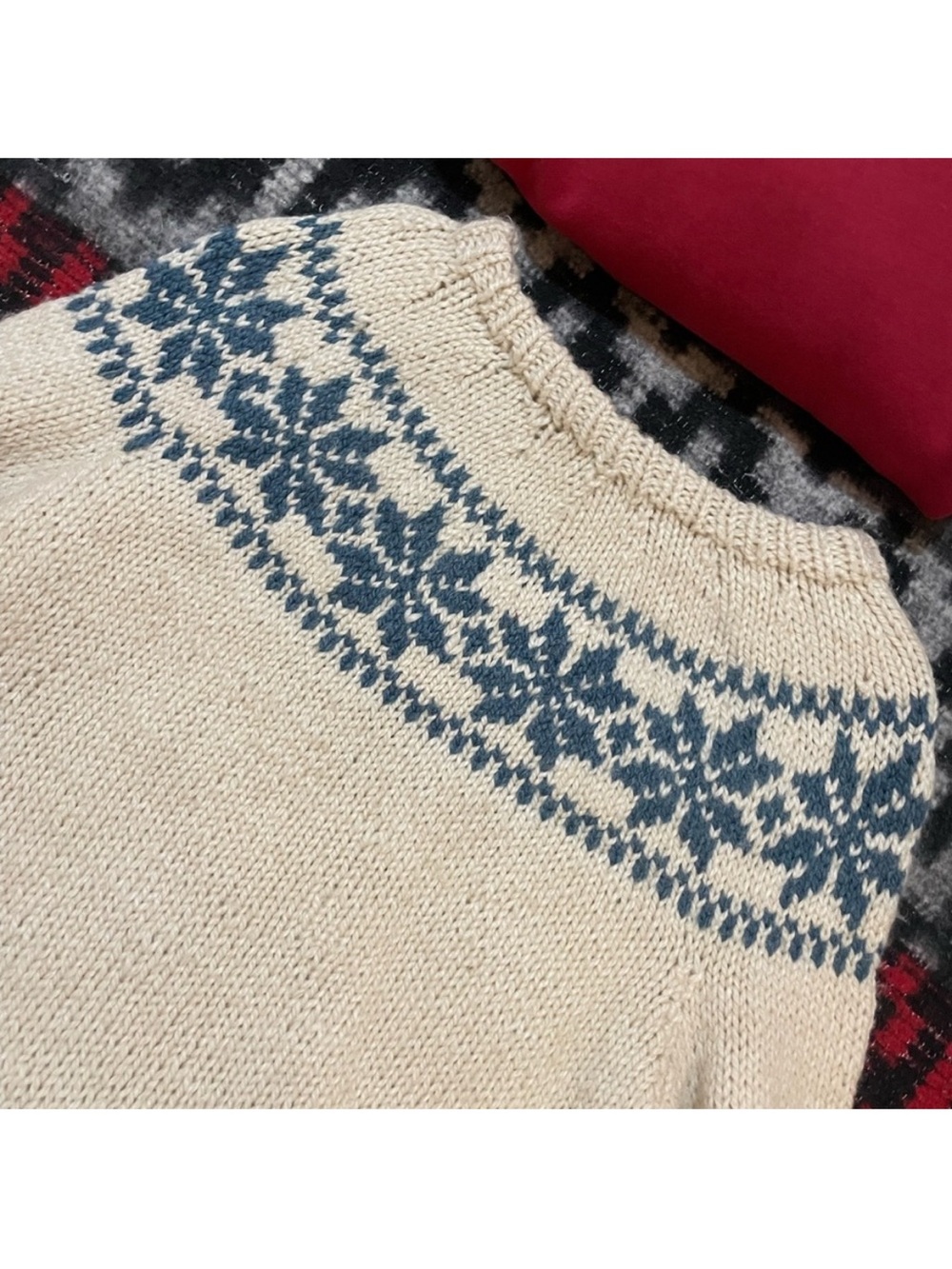 Handmade Fair Isle Sweater - Picture 3 of 3